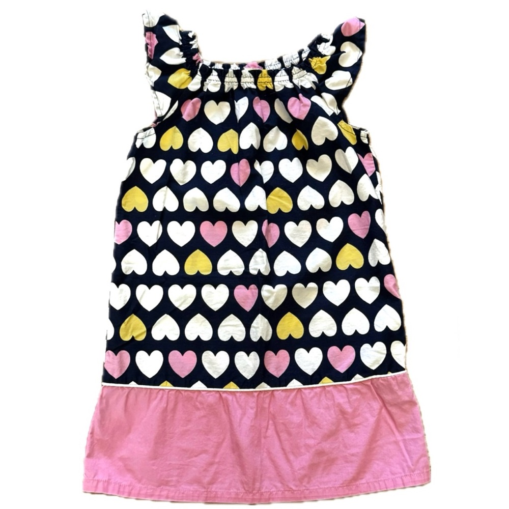 Healthtex Heart Print Shift Dress